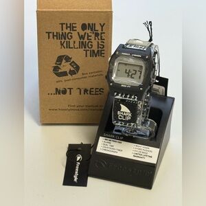 Freestyle Shark Clip Smartwatch Divers Watch - Black and Gray